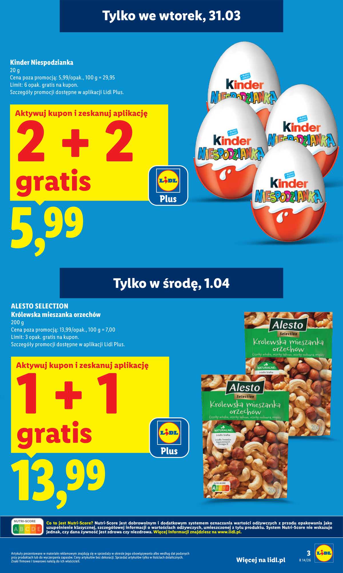 Leták Lidl Polsko 30.3.-1.4.2026 - Zpravodaj platný od 30.03 do 1.04 strana 3