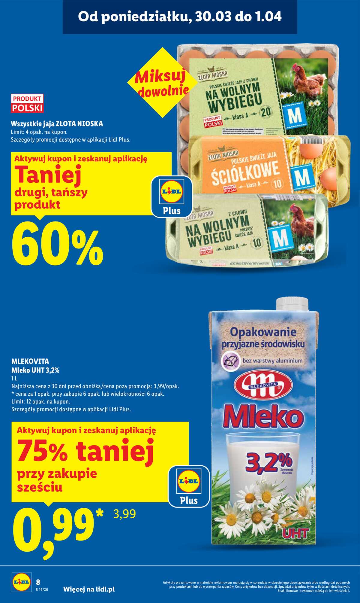 Leták Lidl Polsko 30.3.-1.4.2026 - Zpravodaj platný od 30.03 do 1.04 strana 8