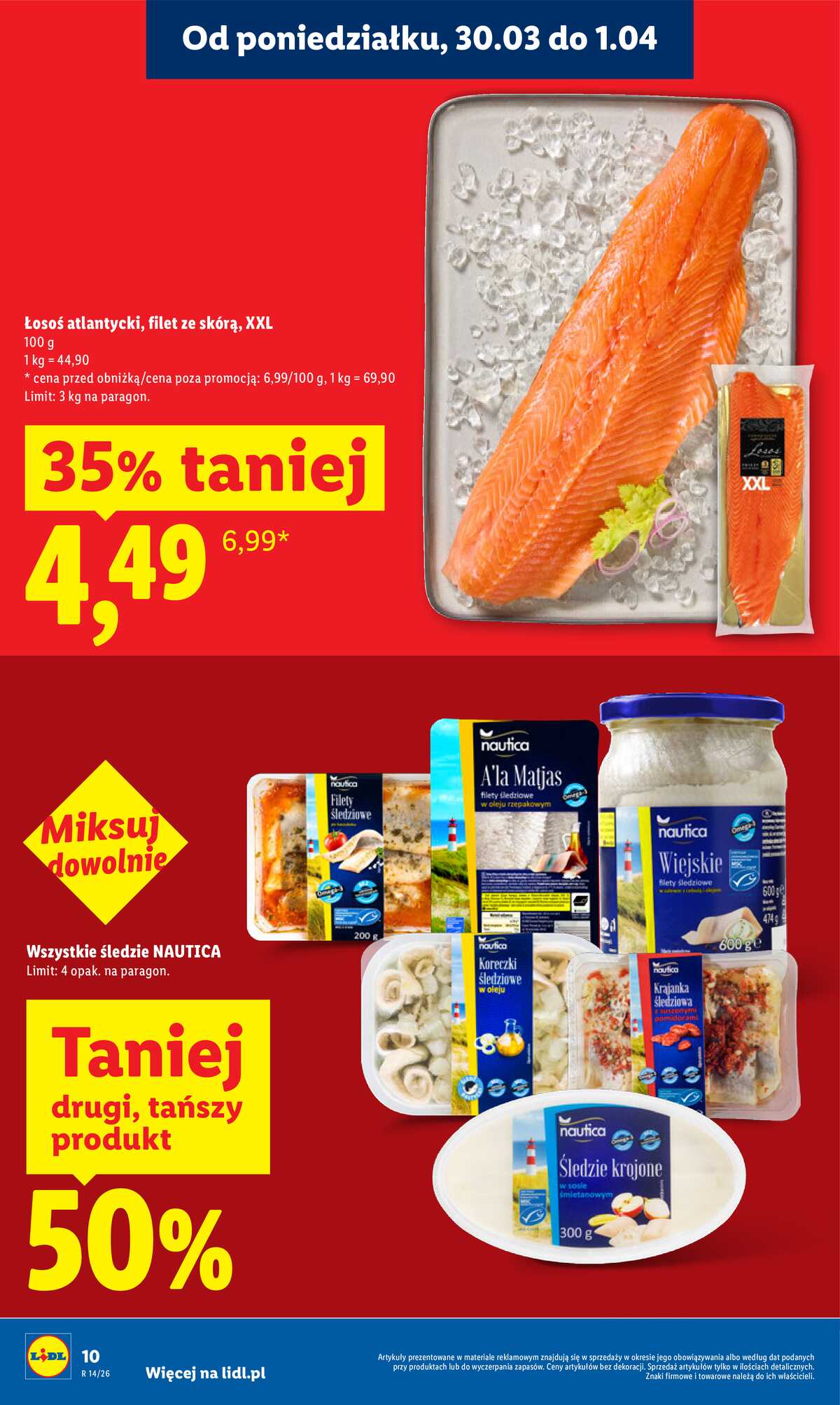 Leták Lidl Polsko 30.3.-1.4.2026 - Zpravodaj platný od 30.03 do 1.04 strana 10