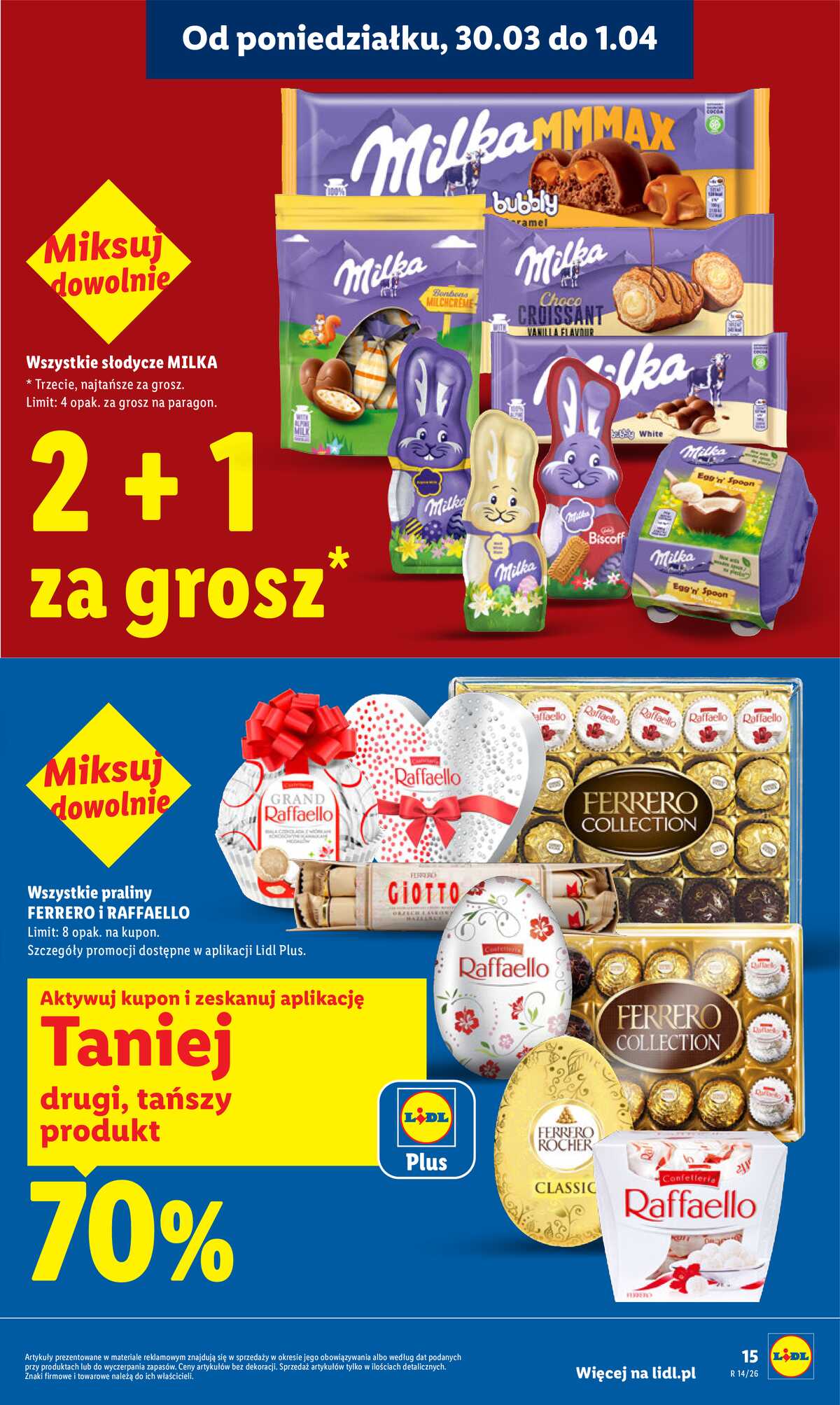 Leták Lidl Polsko 30.3.-1.4.2026 - Zpravodaj platný od 30.03 do 1.04 strana 15