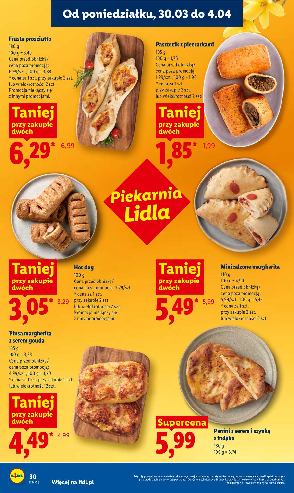 Leták Lidl Polsko 30.3.-1.4.2026 - Zpravodaj platný od 30.03 do 1.04 strana 30