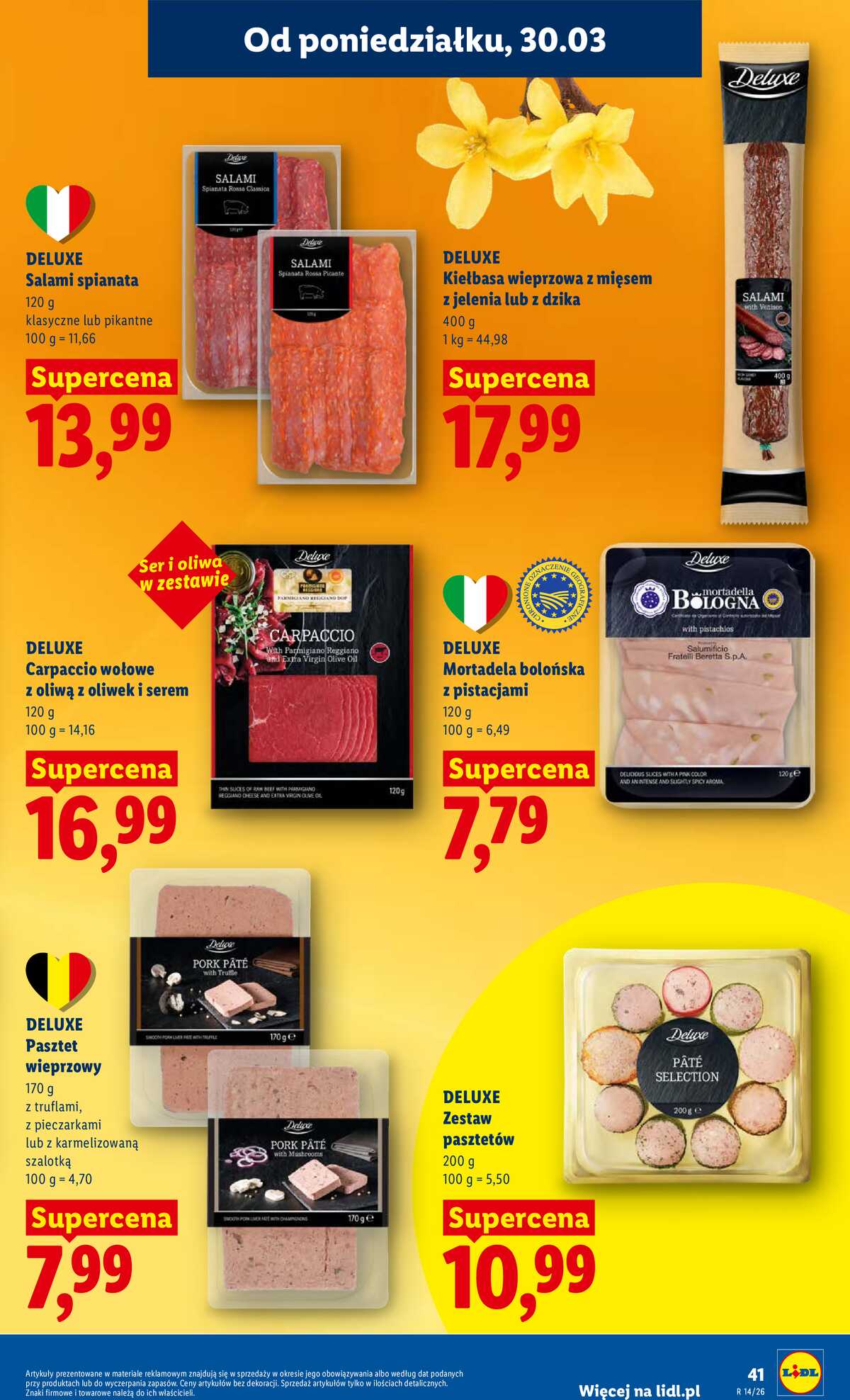Leták Lidl Polsko 30.3.-1.4.2026 - Zpravodaj platný od 30.03 do 1.04 strana 41