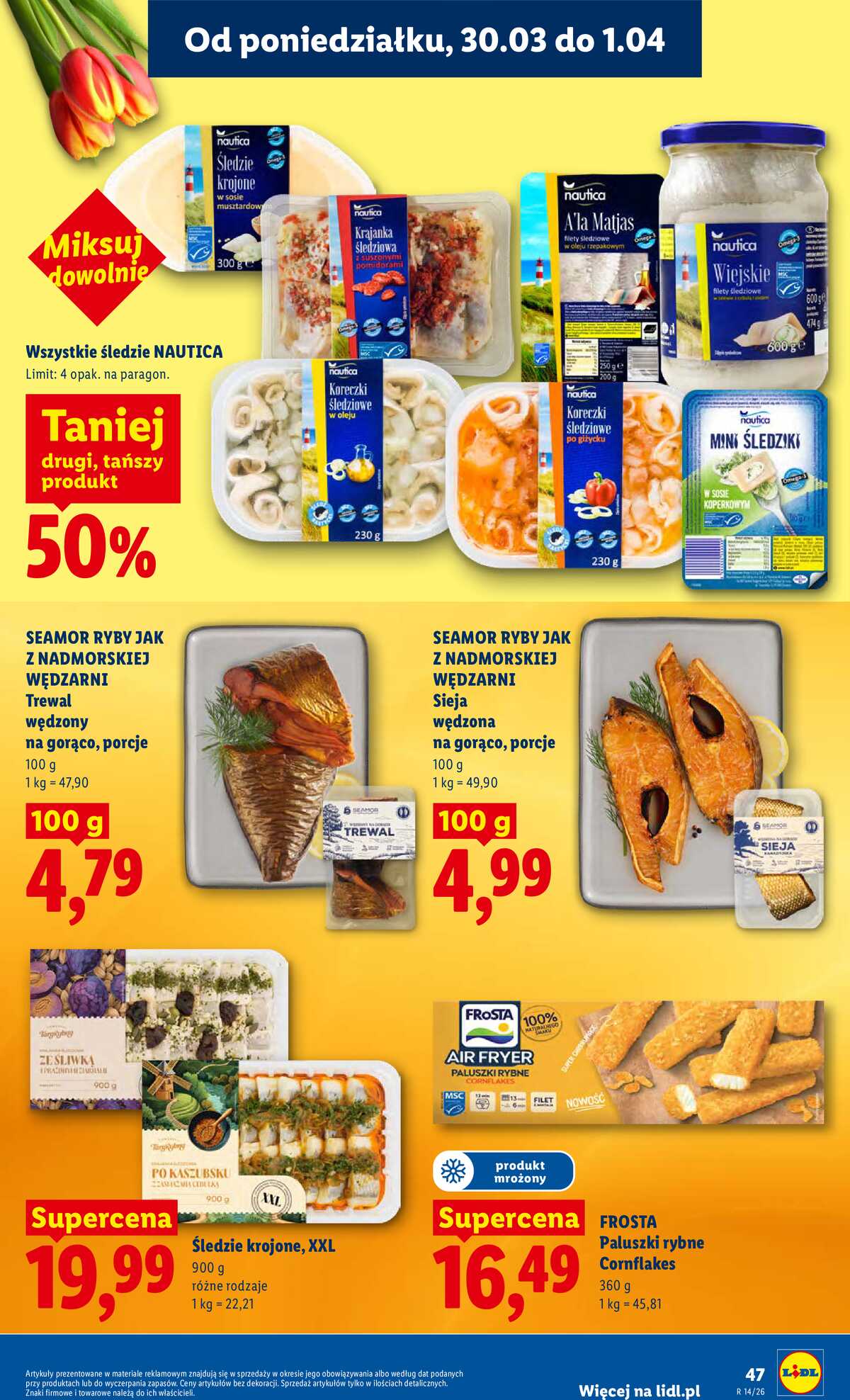 Leták Lidl Polsko 30.3.-1.4.2026 - Zpravodaj platný od 30.03 do 1.04 strana 47