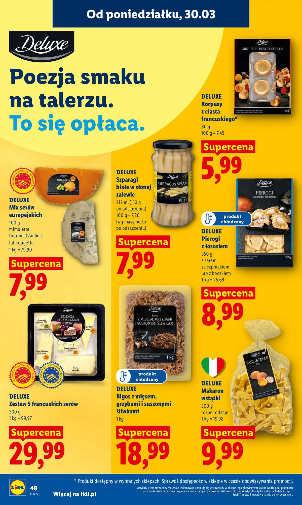 Leták Lidl Polsko 30.3.-1.4.2026 - Zpravodaj platný od 30.03 do 1.04 strana 48