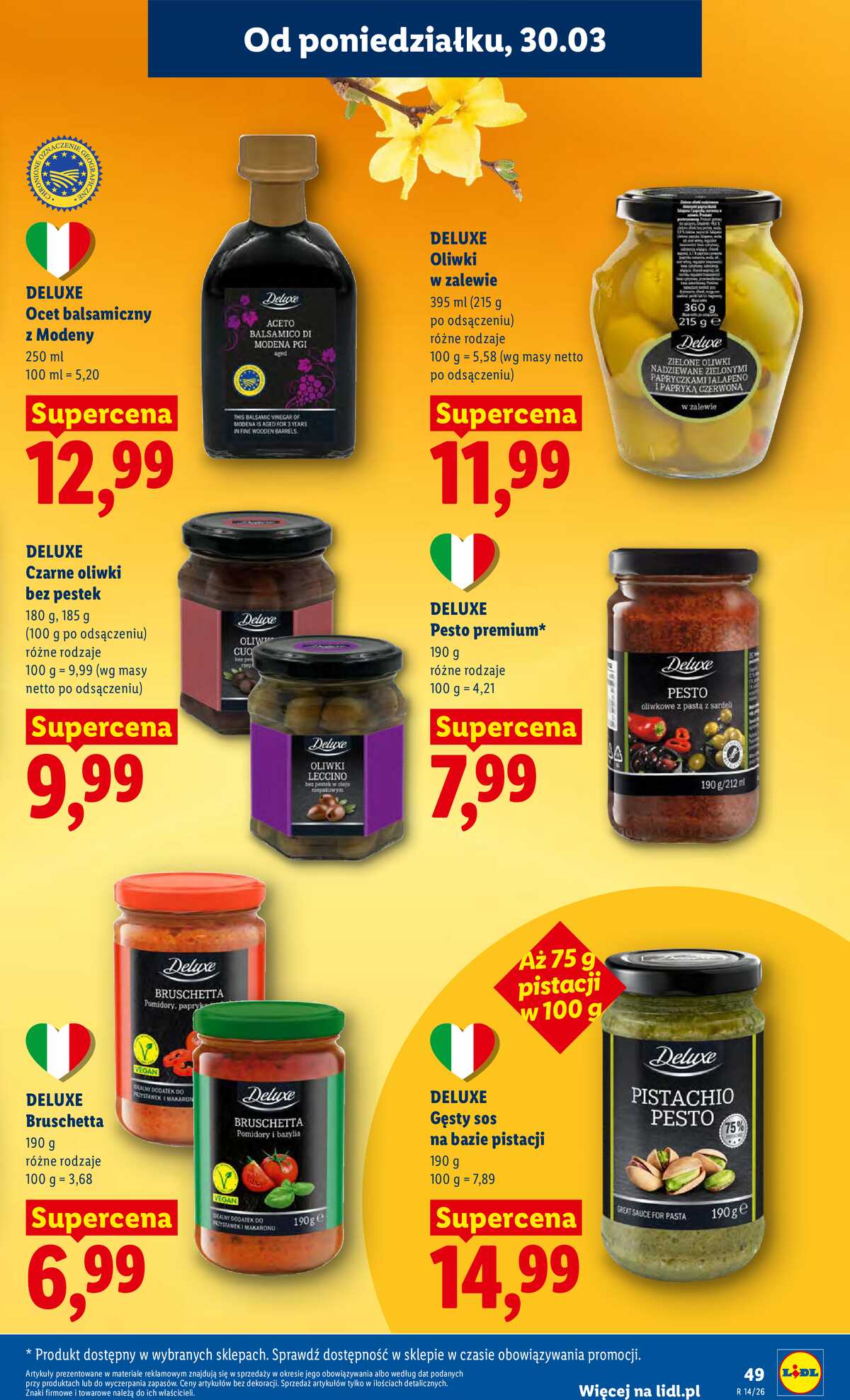 Leták Lidl Polsko 30.3.-1.4.2026 - Zpravodaj platný od 30.03 do 1.04 strana 49