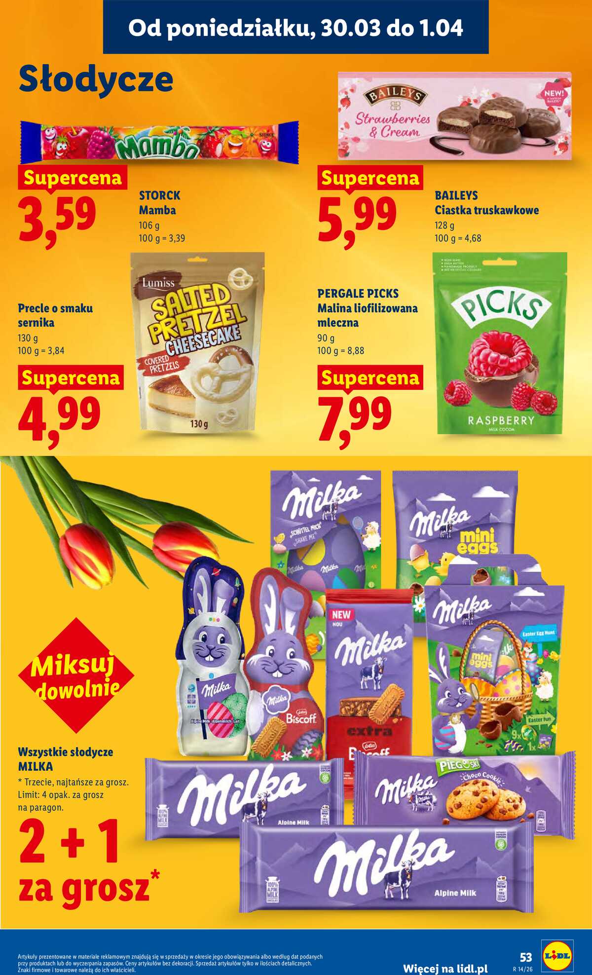 Leták Lidl Polsko 30.3.-1.4.2026 - Zpravodaj platný od 30.03 do 1.04 strana 53