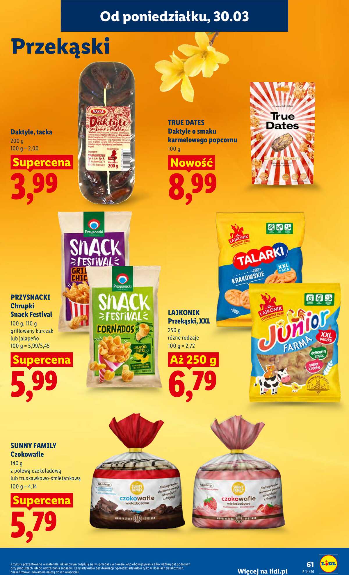 Leták Lidl Polsko 30.3.-1.4.2026 - Zpravodaj platný od 30.03 do 1.04 strana 61