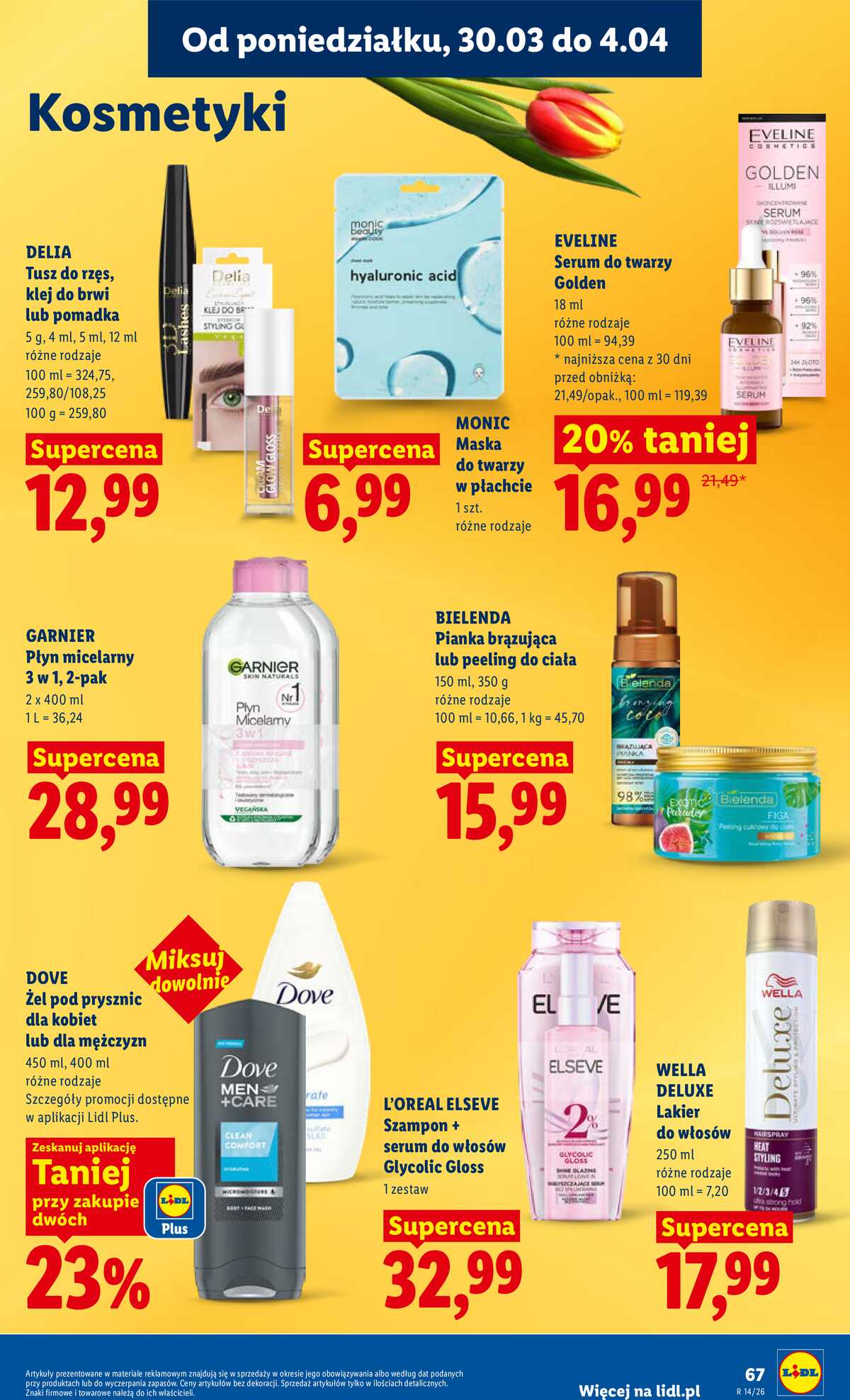Leták Lidl Polsko 30.3.-1.4.2026 - Zpravodaj platný od 30.03 do 1.04 strana 67