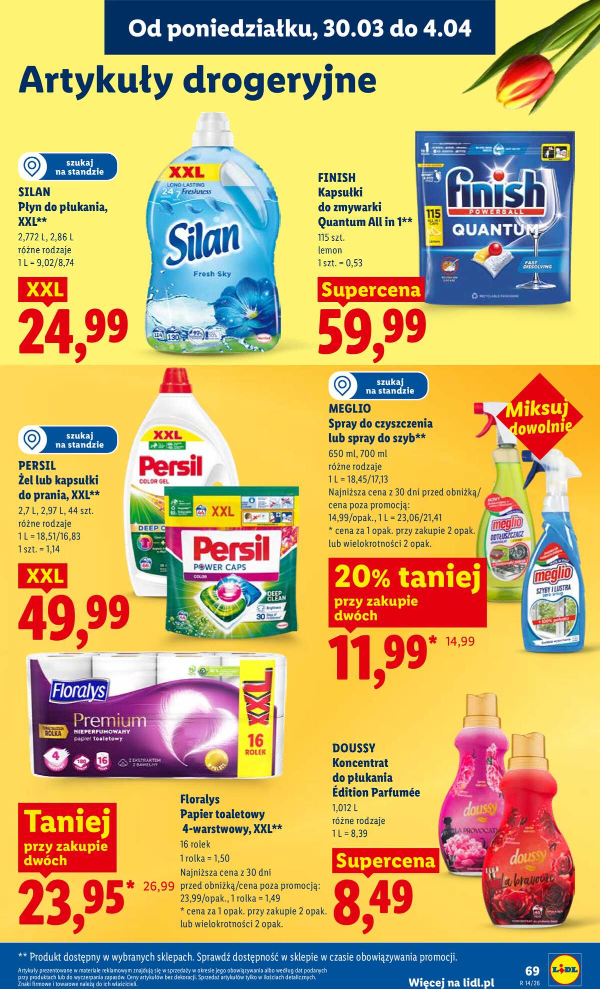 Leták Lidl Polsko 30.3.-1.4.2026 - Zpravodaj platný od 30.03 do 1.04 strana 69