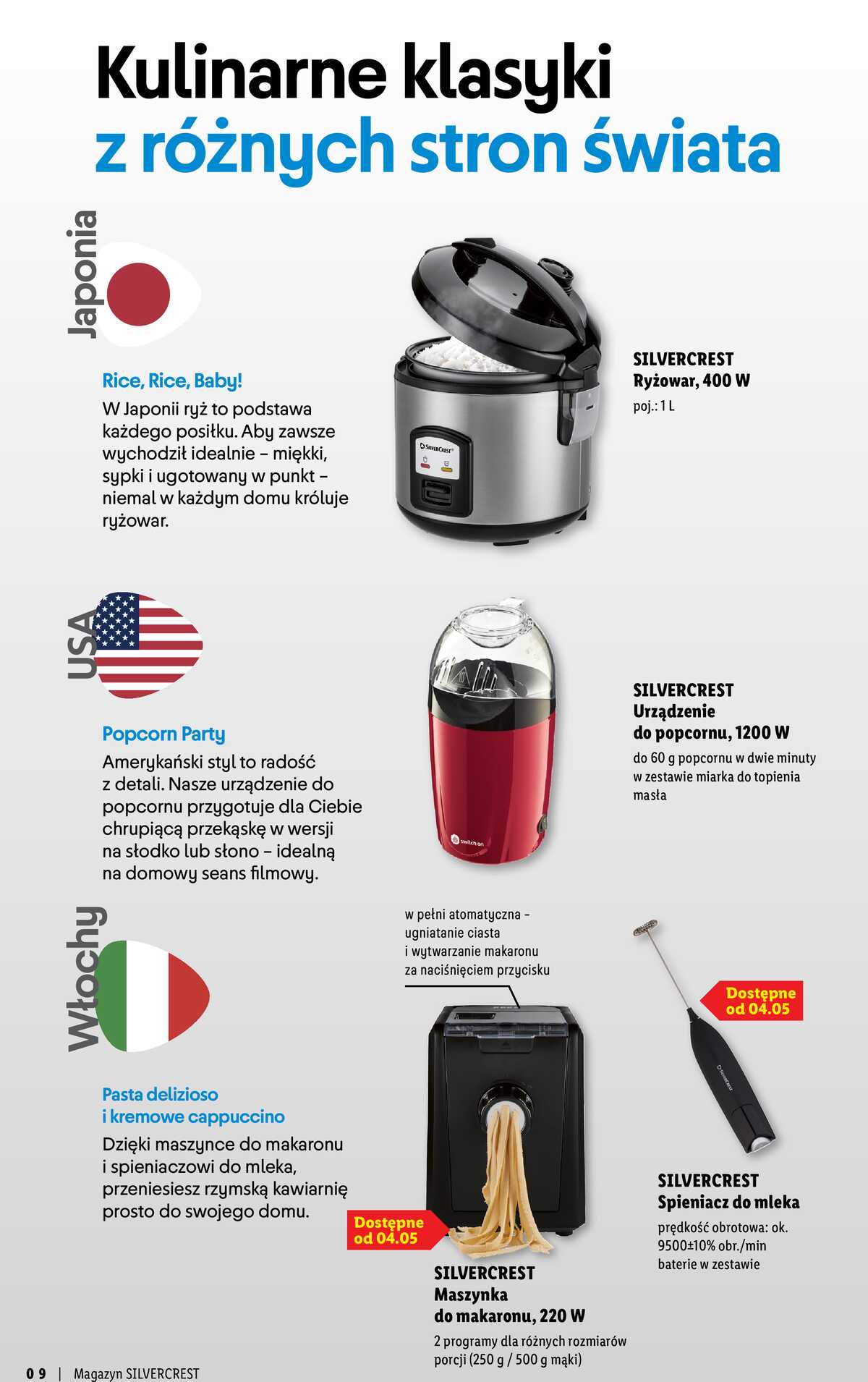 Leták Lidl Polsko 29.3.-9.5.2026 - Silvercrest strana 9