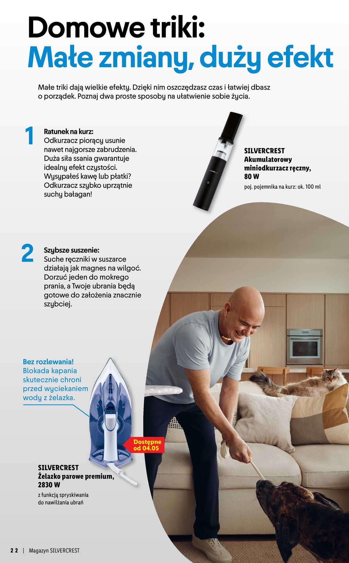 Leták Lidl Polsko 29.3.-9.5.2026 - Silvercrest strana 22