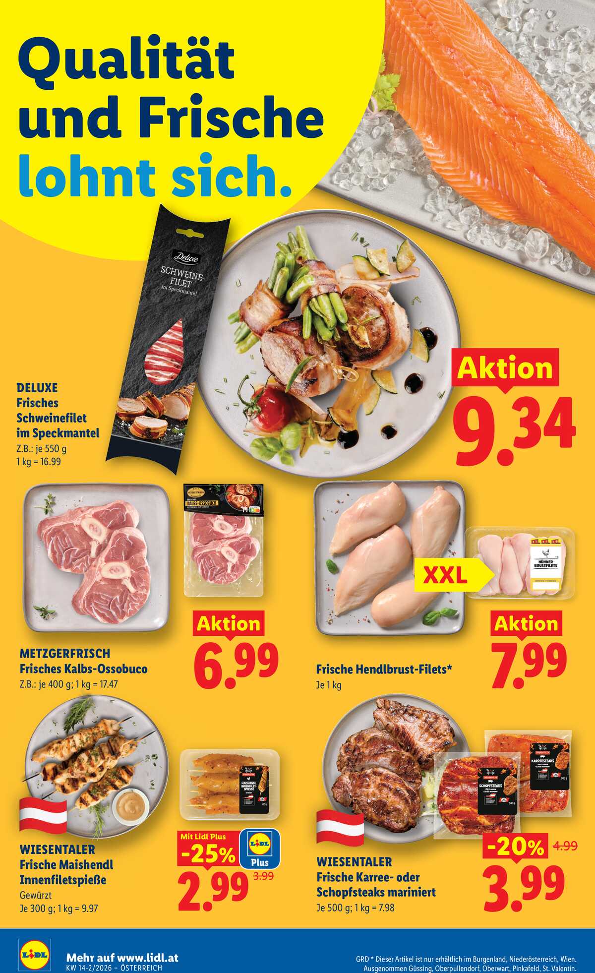 Leták Lidl Rakousko 2.4.-8.4.2026 strana 6