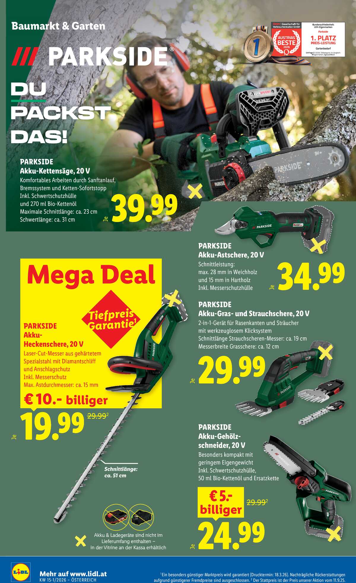 Leták Lidl Rakousko 2.4.-8.4.2026 strana 31