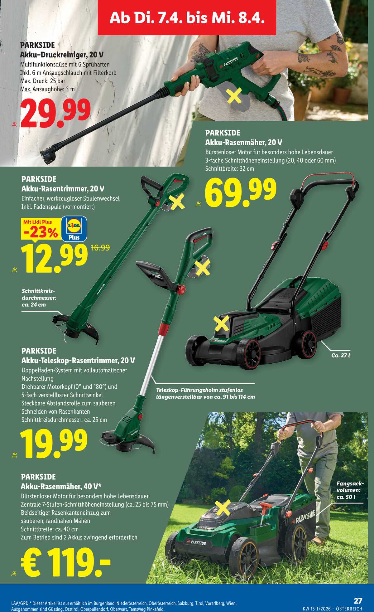 Leták Lidl Rakousko 2.4.-8.4.2026 strana 32