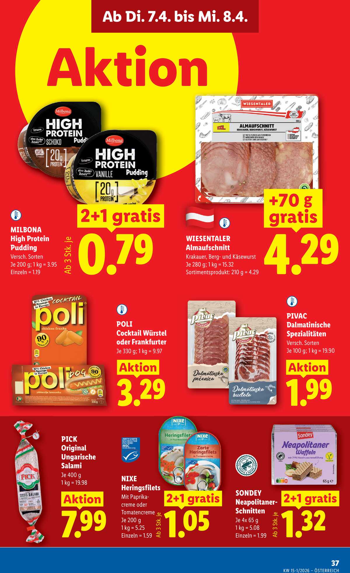 Leták Lidl Rakousko 2.4.-8.4.2026 strana 42