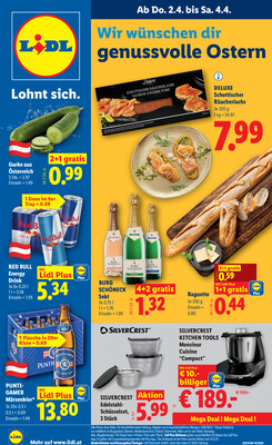 Leták Lidl Rakousko 2.4.-8.4.2026
