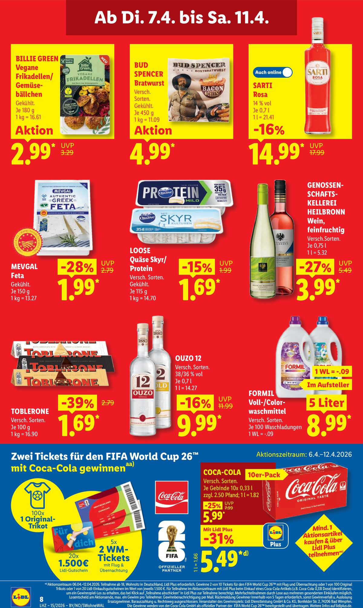 Leták Lidl Německo 7.4.-11.4.2026 strana 14