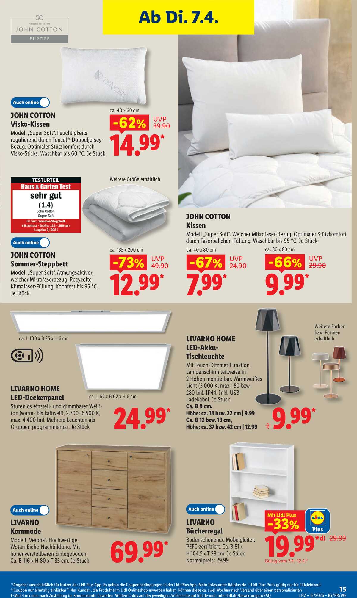 Leták Lidl Německo 7.4.-11.4.2026 strana 35