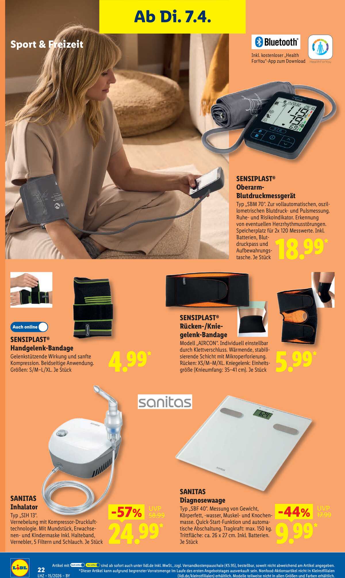 Leták Lidl Německo 7.4.-11.4.2026 strana 36