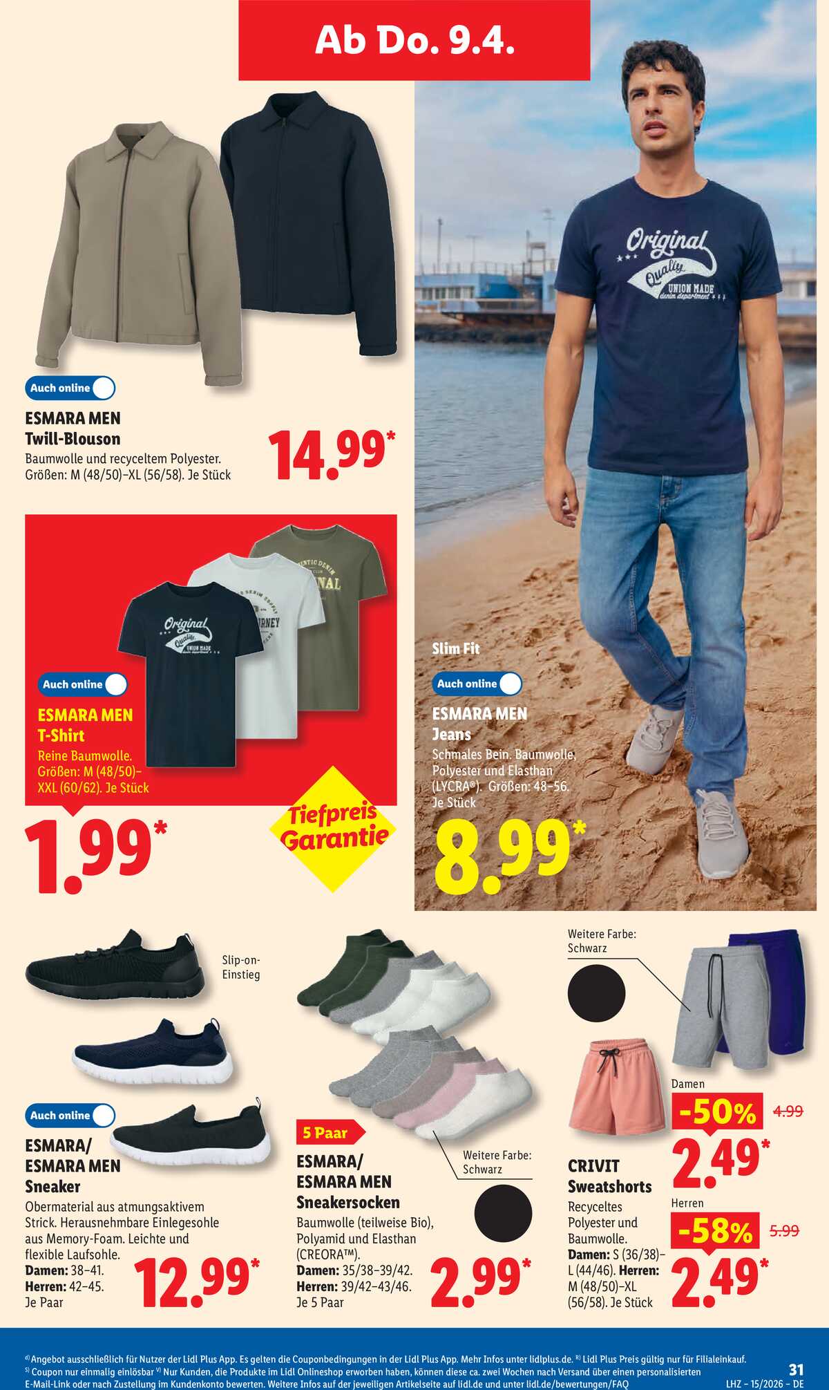 Leták Lidl Německo 7.4.-11.4.2026 strana 45