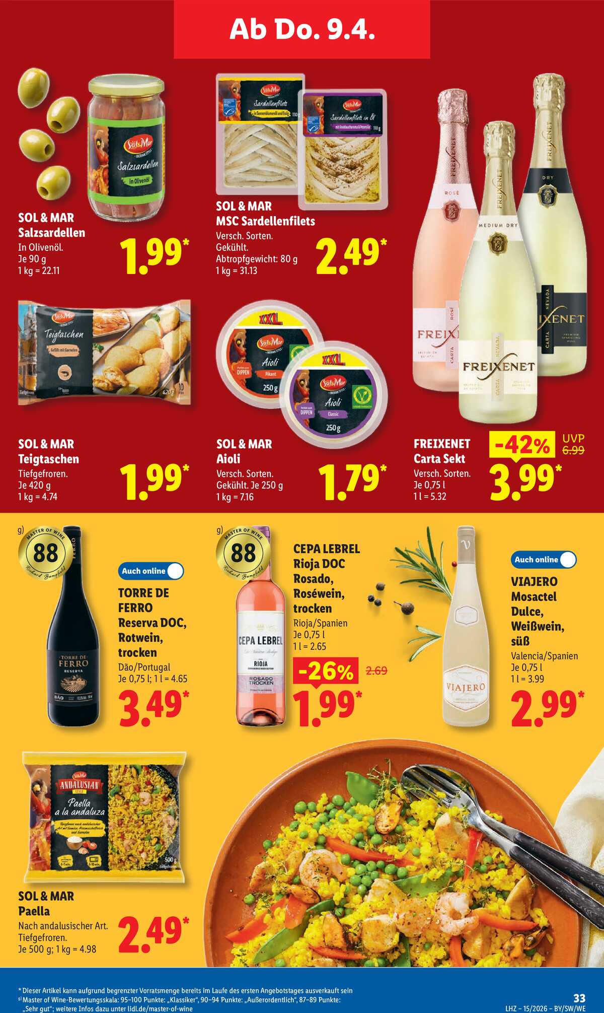 Leták Lidl Německo 7.4.-11.4.2026 strana 47