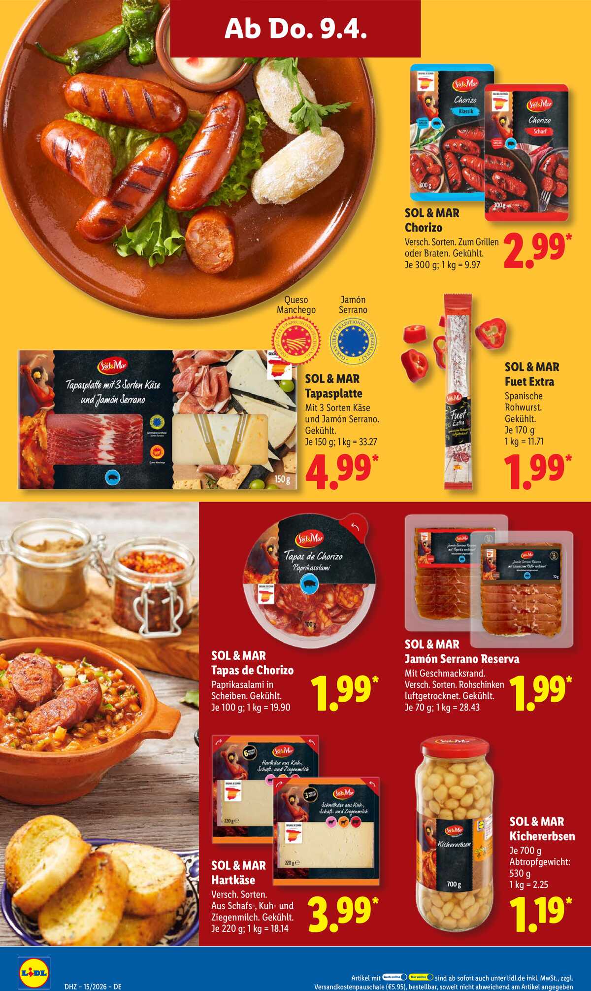 Leták Lidl Německo 7.4.-11.4.2026 strana 50