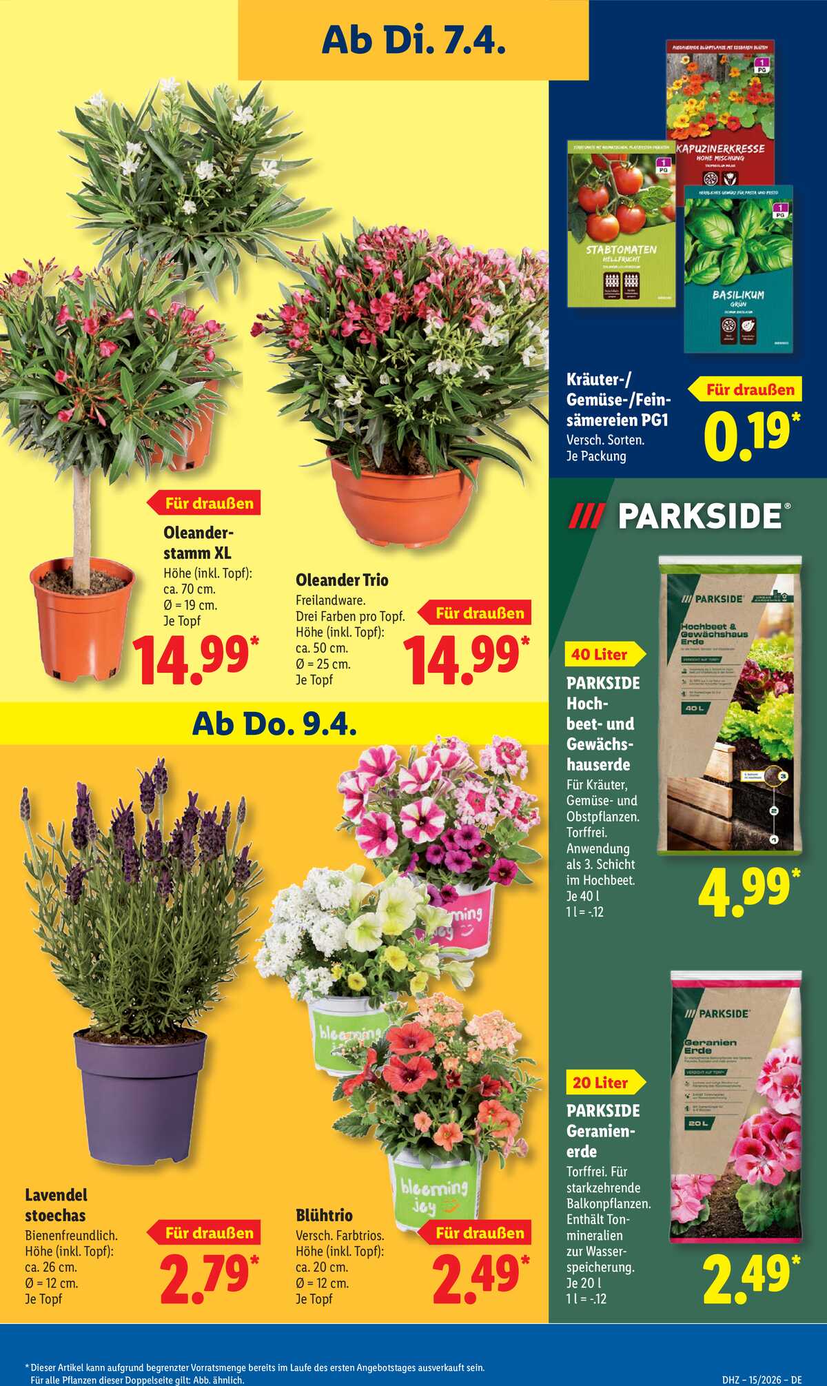 Leták Lidl Německo 7.4.-11.4.2026 strana 63