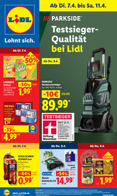 Leták Lidl Německo 7.4.-11.4.2026