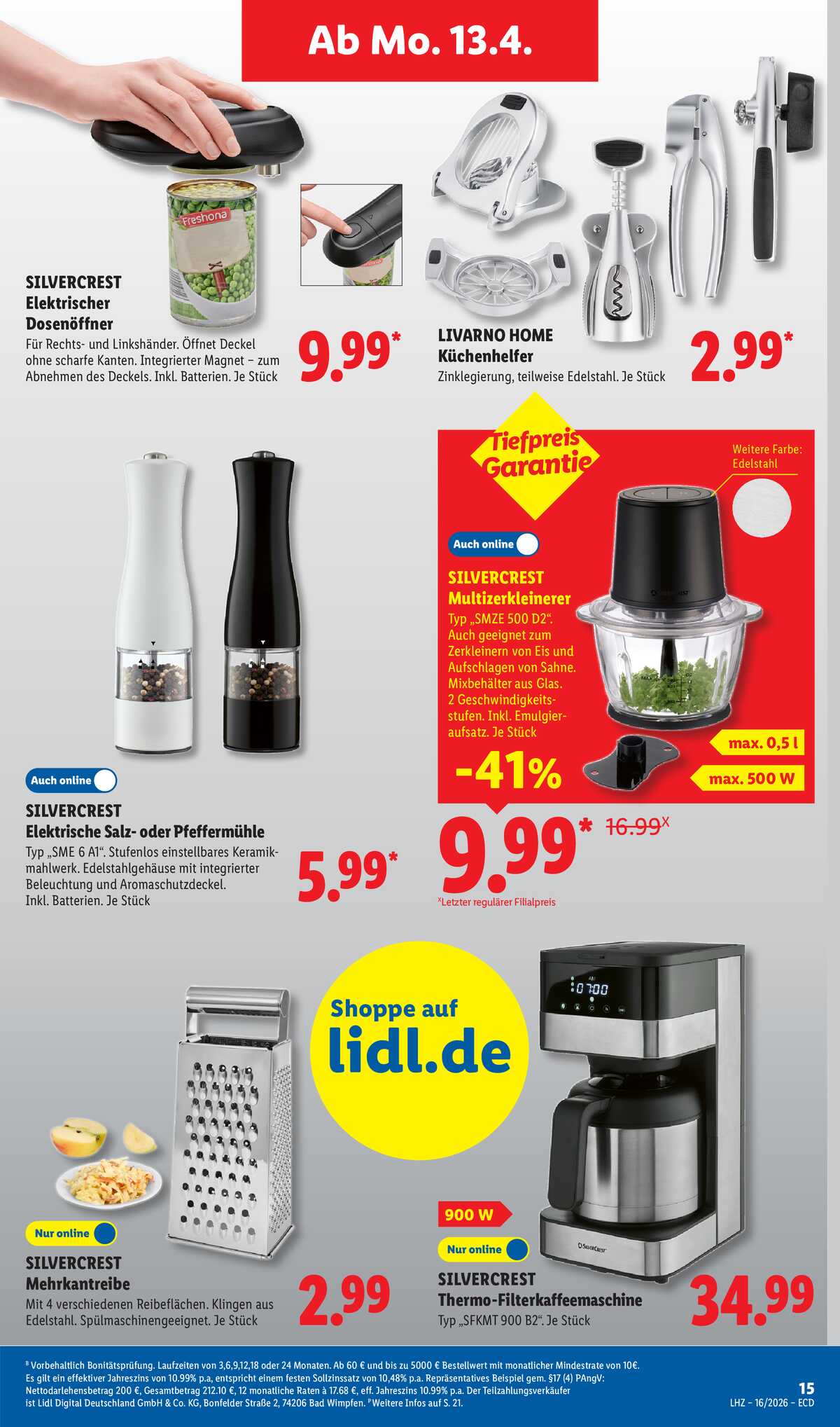 Leták Lidl Německo 13.4.-18.4.2026 strana 7