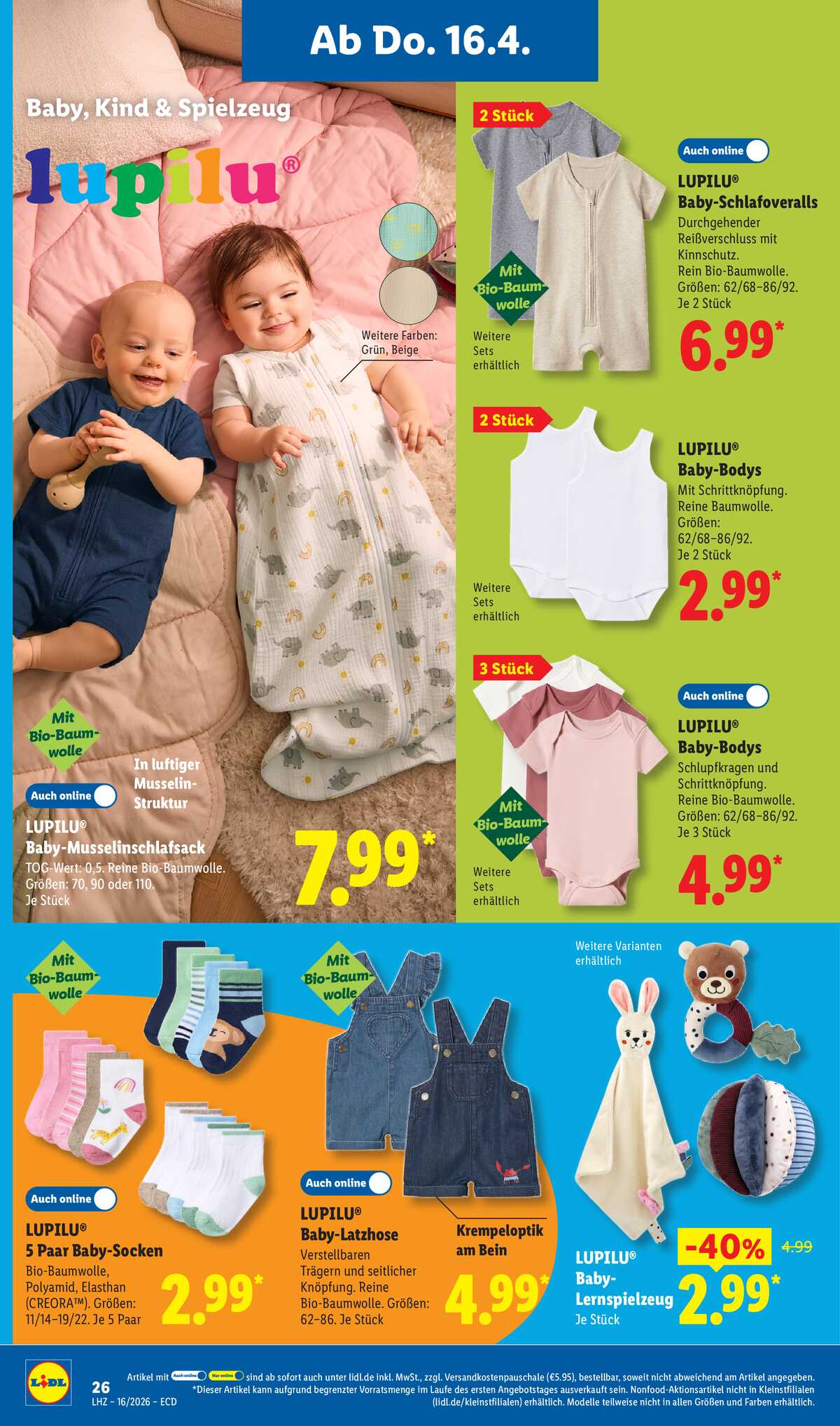 Leták Lidl Německo 13.4.-18.4.2026 strana 20