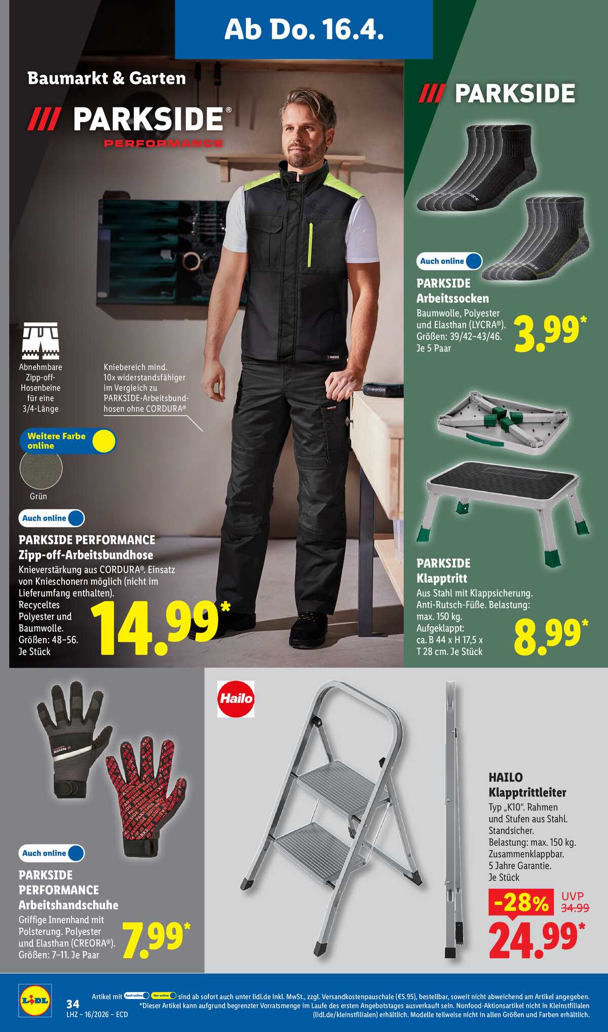 Leták Lidl Německo 13.4.-18.4.2026 strana 28