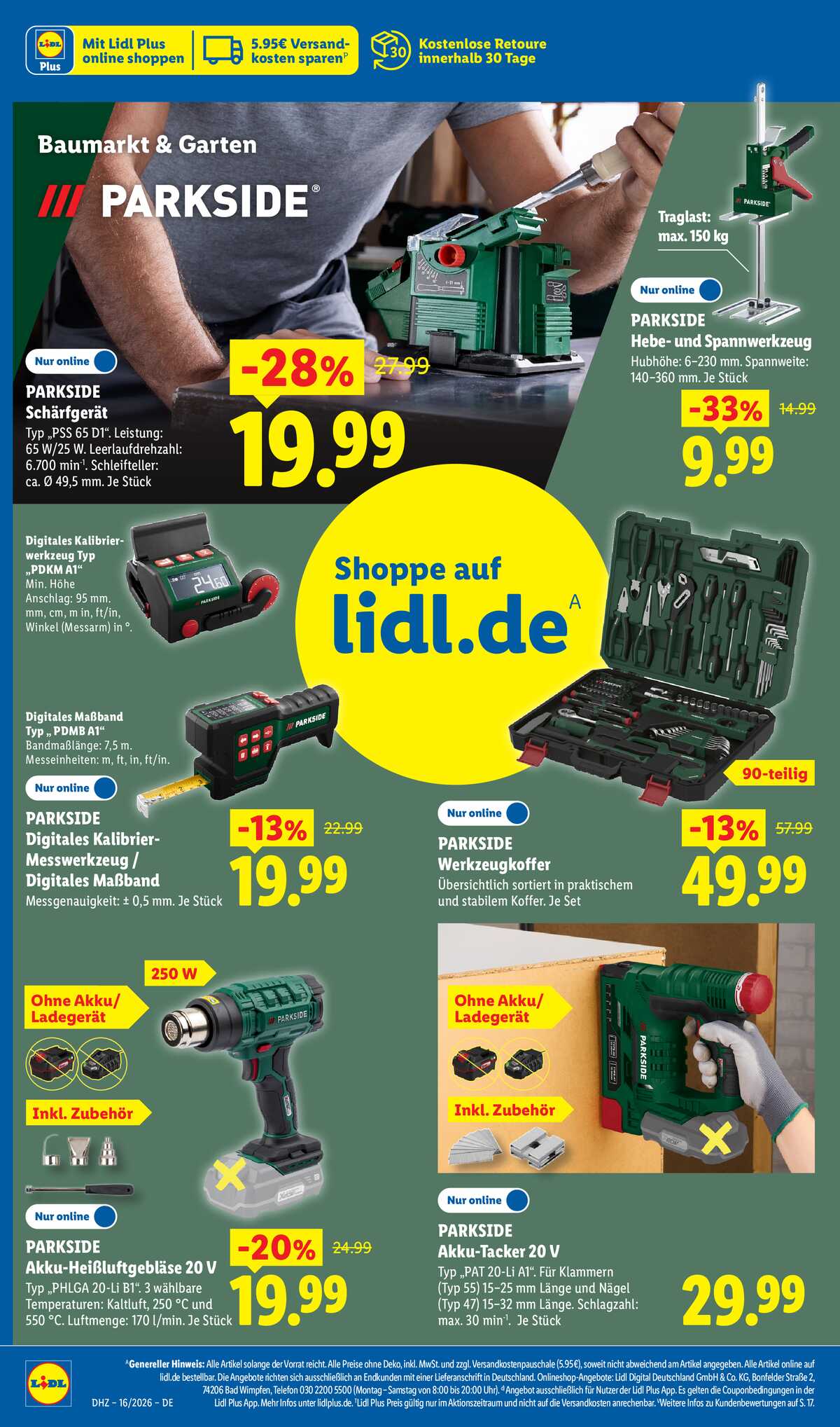 Leták Lidl Německo 13.4.-18.4.2026 strana 30