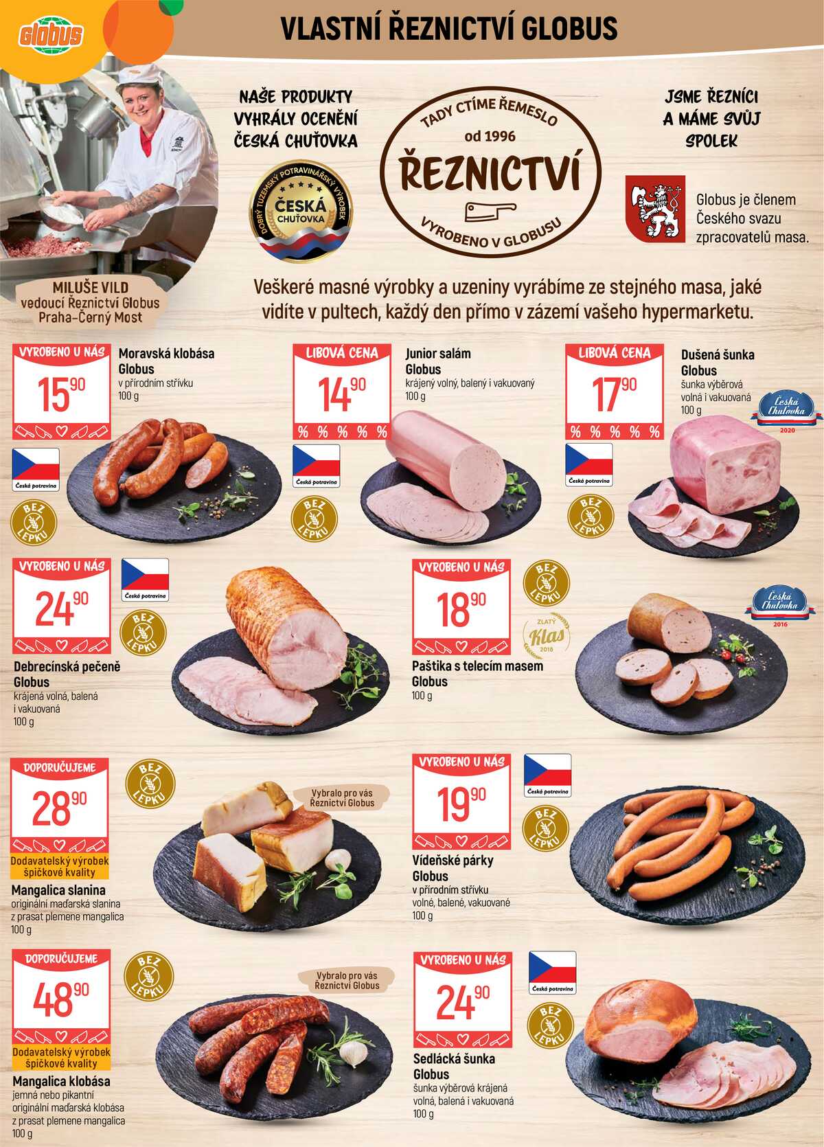 Akční leták Globus 1.4. - 7.4.2026 - Globus Praha - Centrum Černý Most strana 3