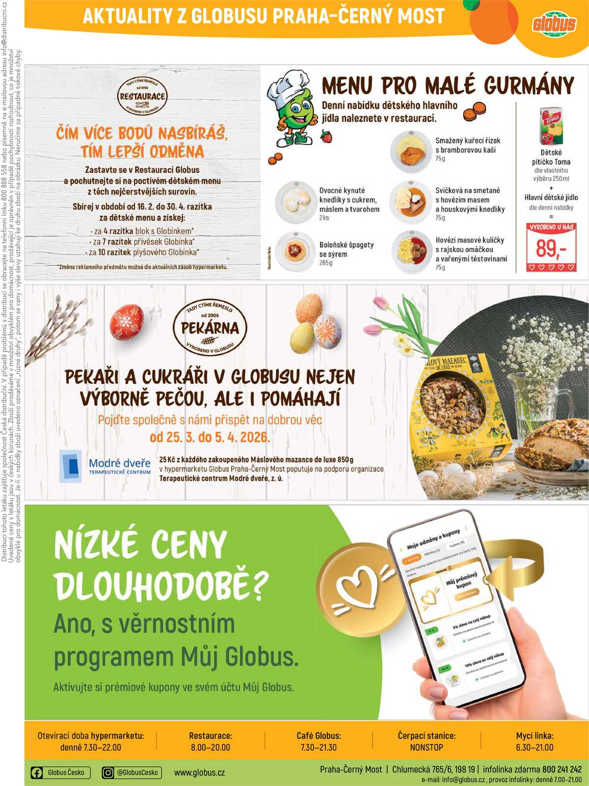 Akční leták Globus 1.4. - 7.4.2026 - Globus Praha - Centrum Černý Most strana 37