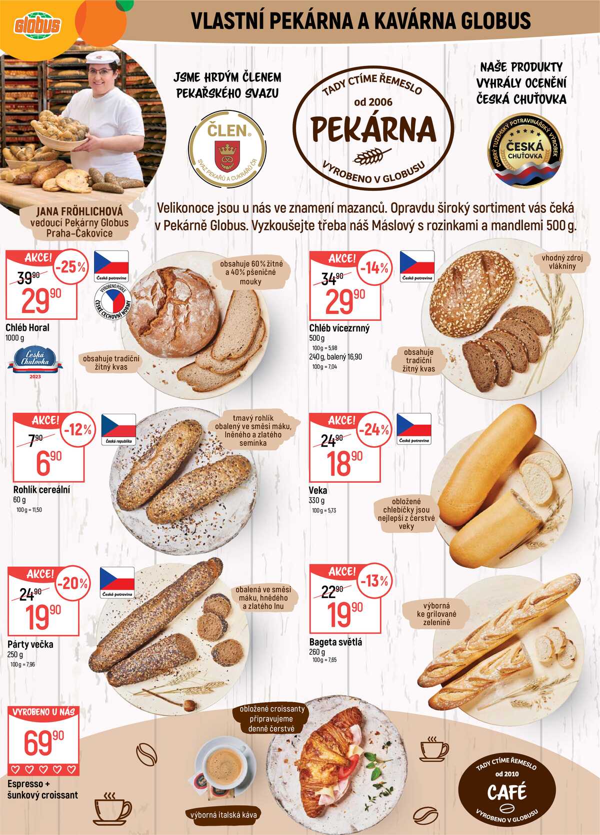 Akční leták Globus 1.4. - 7.4.2026 - Globus Praha - Čakovice strana 5