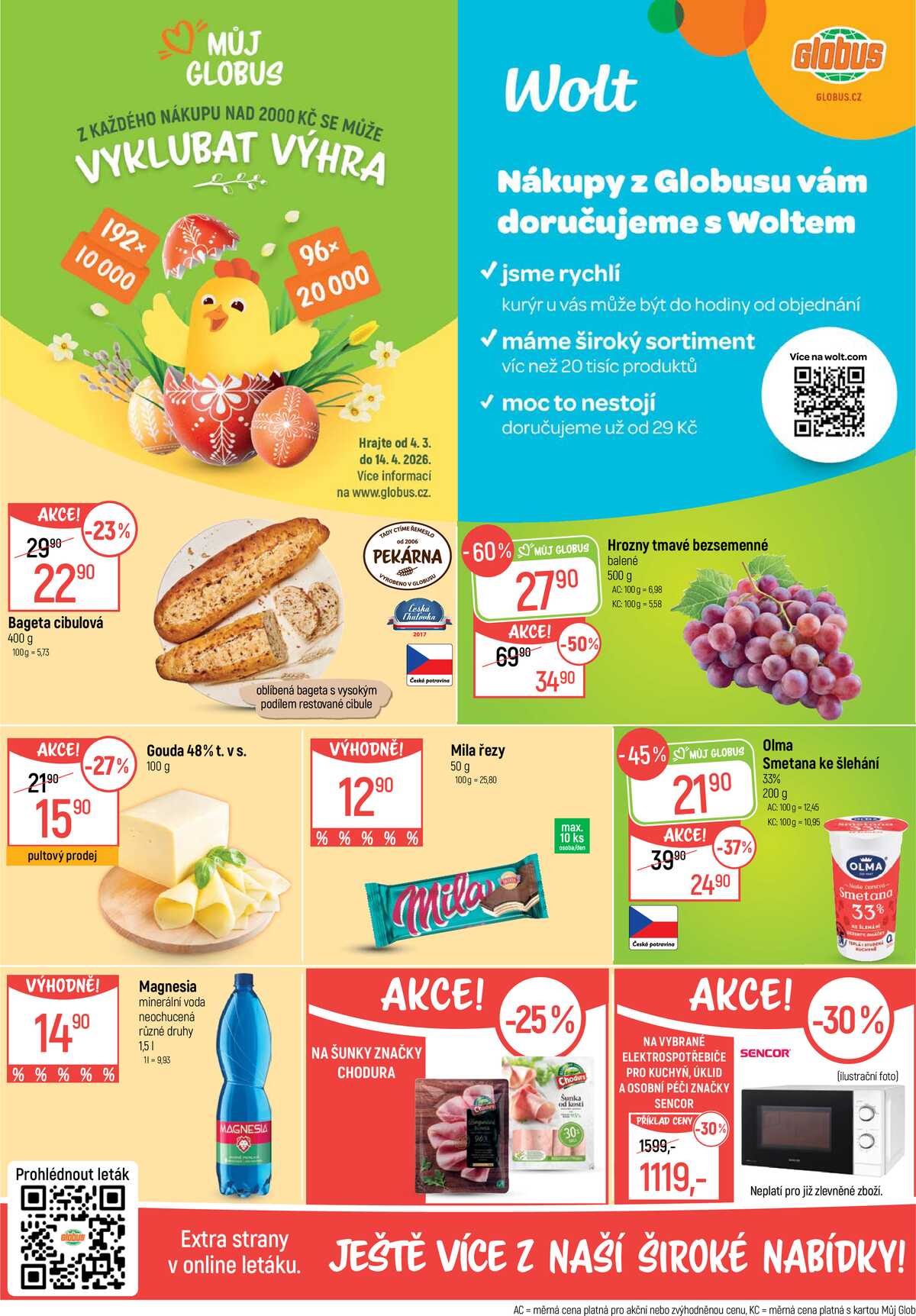 Akční leták Globus 1.4. - 7.4.2026 - Globus Havířov strana 2