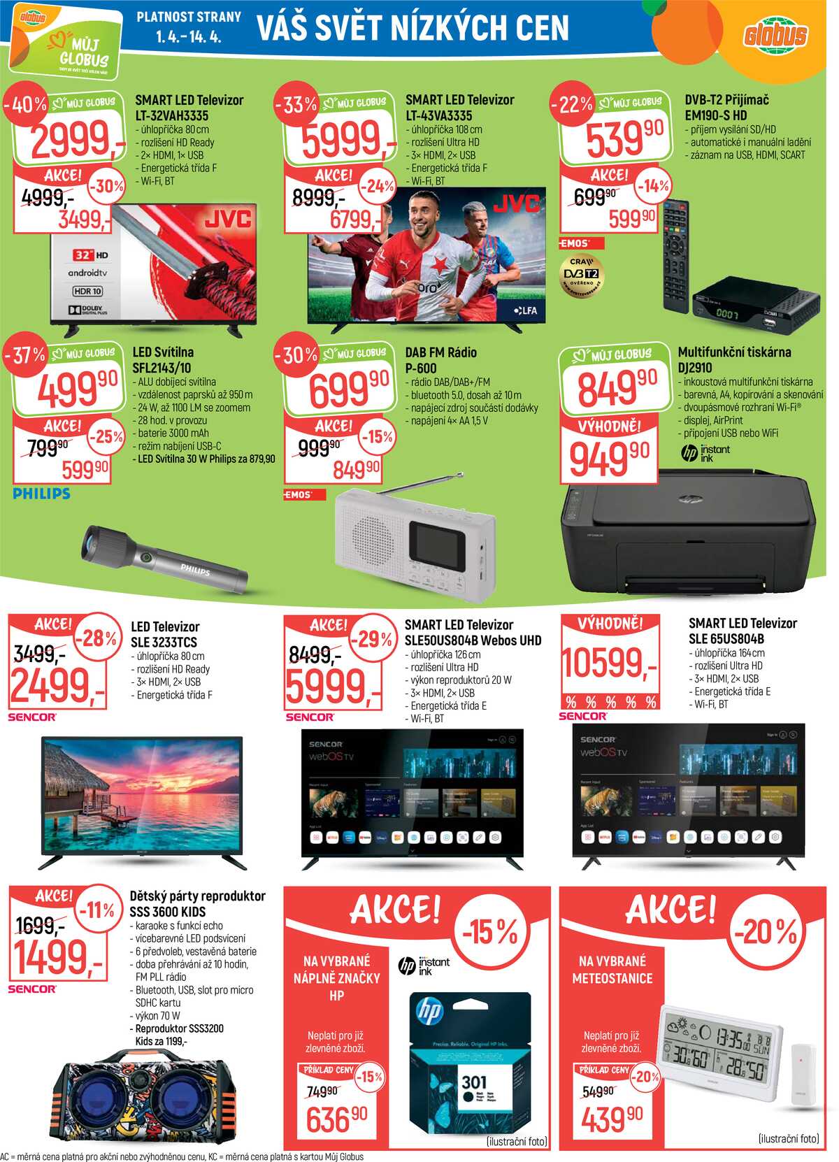 Akční leták Globus 1.4. - 7.4.2026 - Globus Havířov strana 31