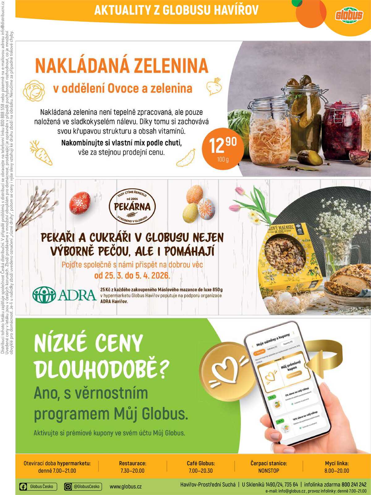 Akční leták Globus 1.4. - 7.4.2026 - Globus Havířov strana 37
