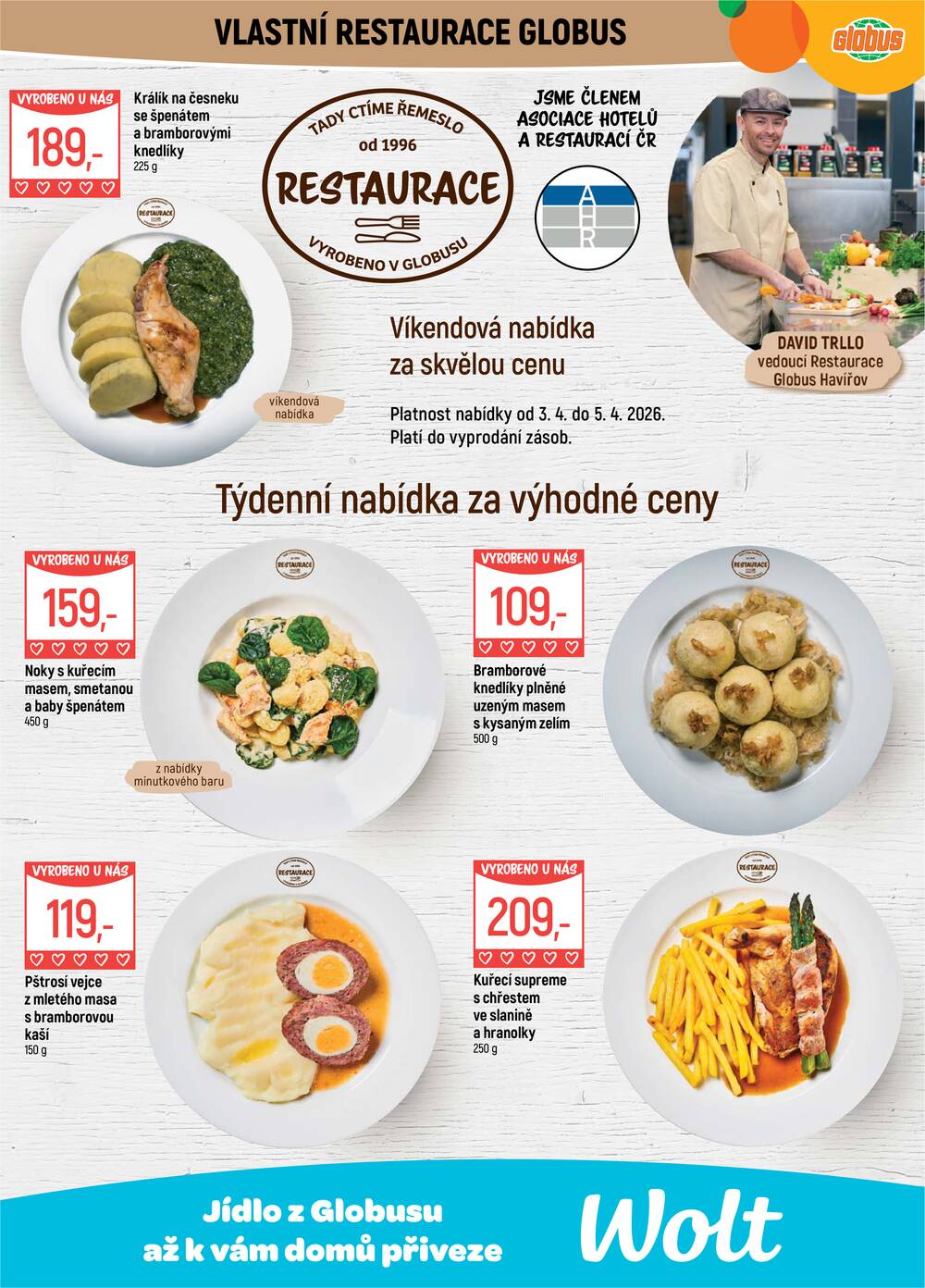 Akční leták Globus 1.4. - 7.4.2026 - Globus Havířov