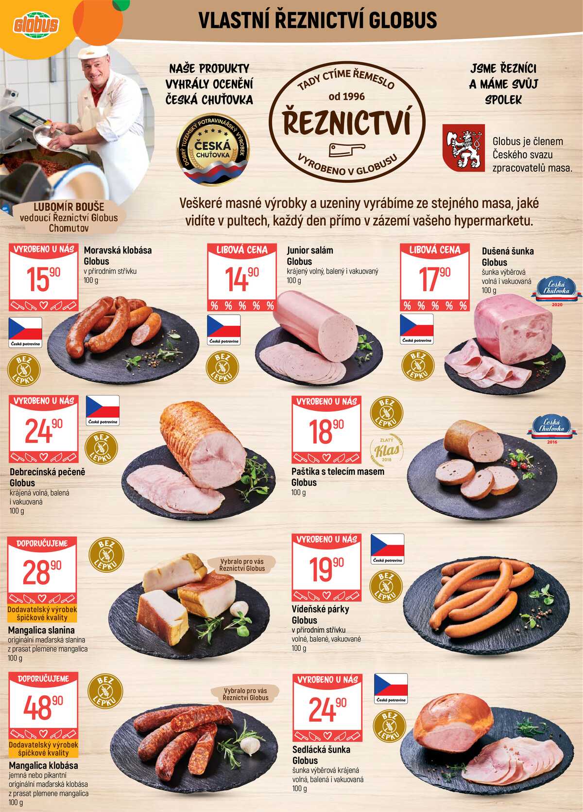 Akční leták Globus 1.4. - 7.4.2026 - Globus Chomutov strana 3