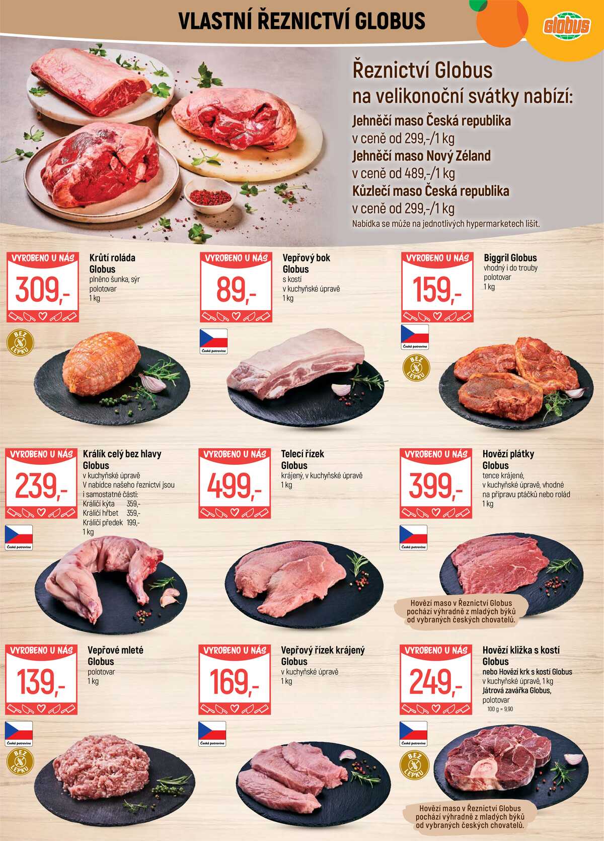 Akční leták Globus 1.4. - 7.4.2026 - Globus Chomutov strana 4