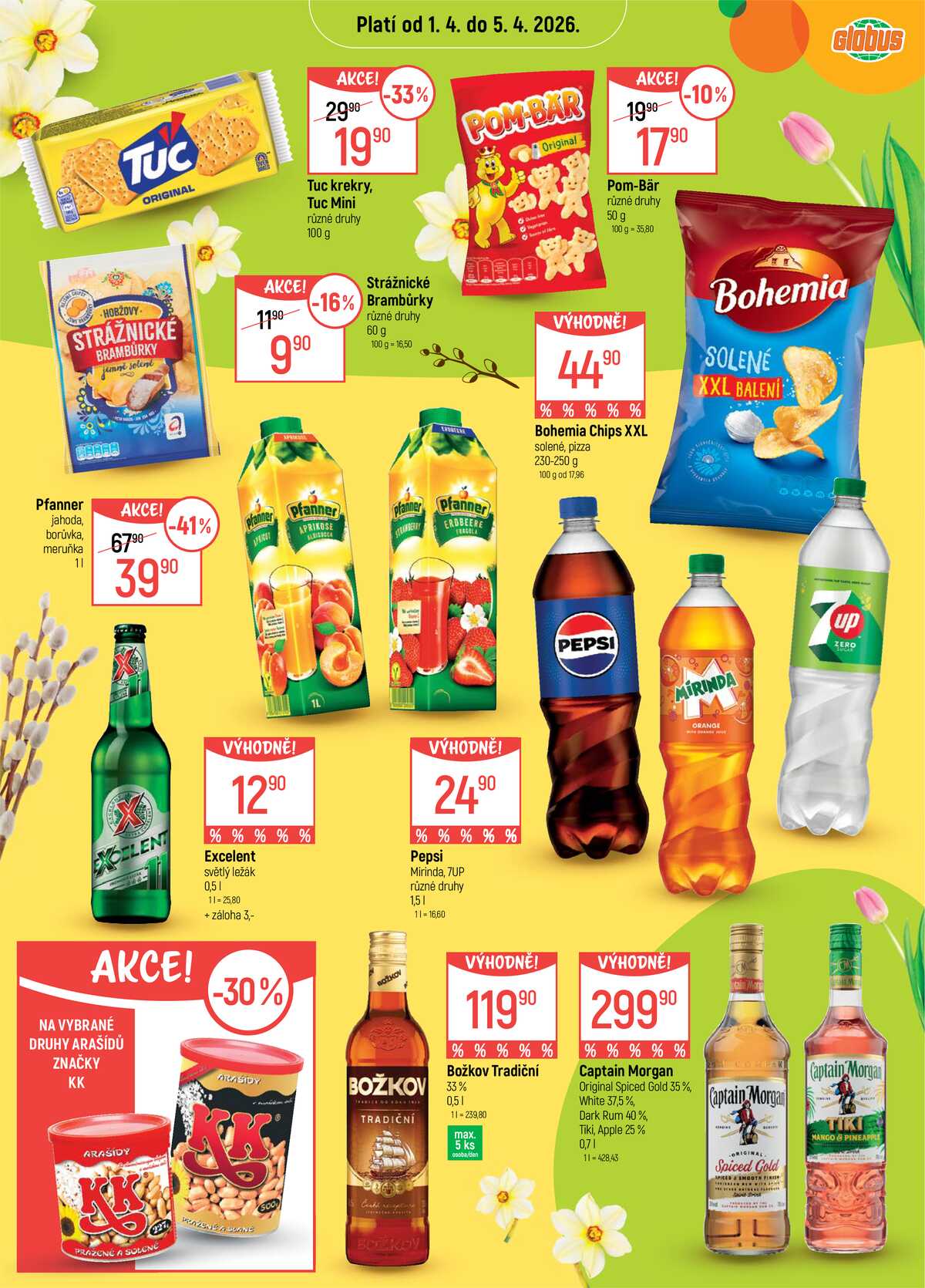 Akční leták Globus 1.4. - 7.4.2026 - Globus Chomutov strana 13