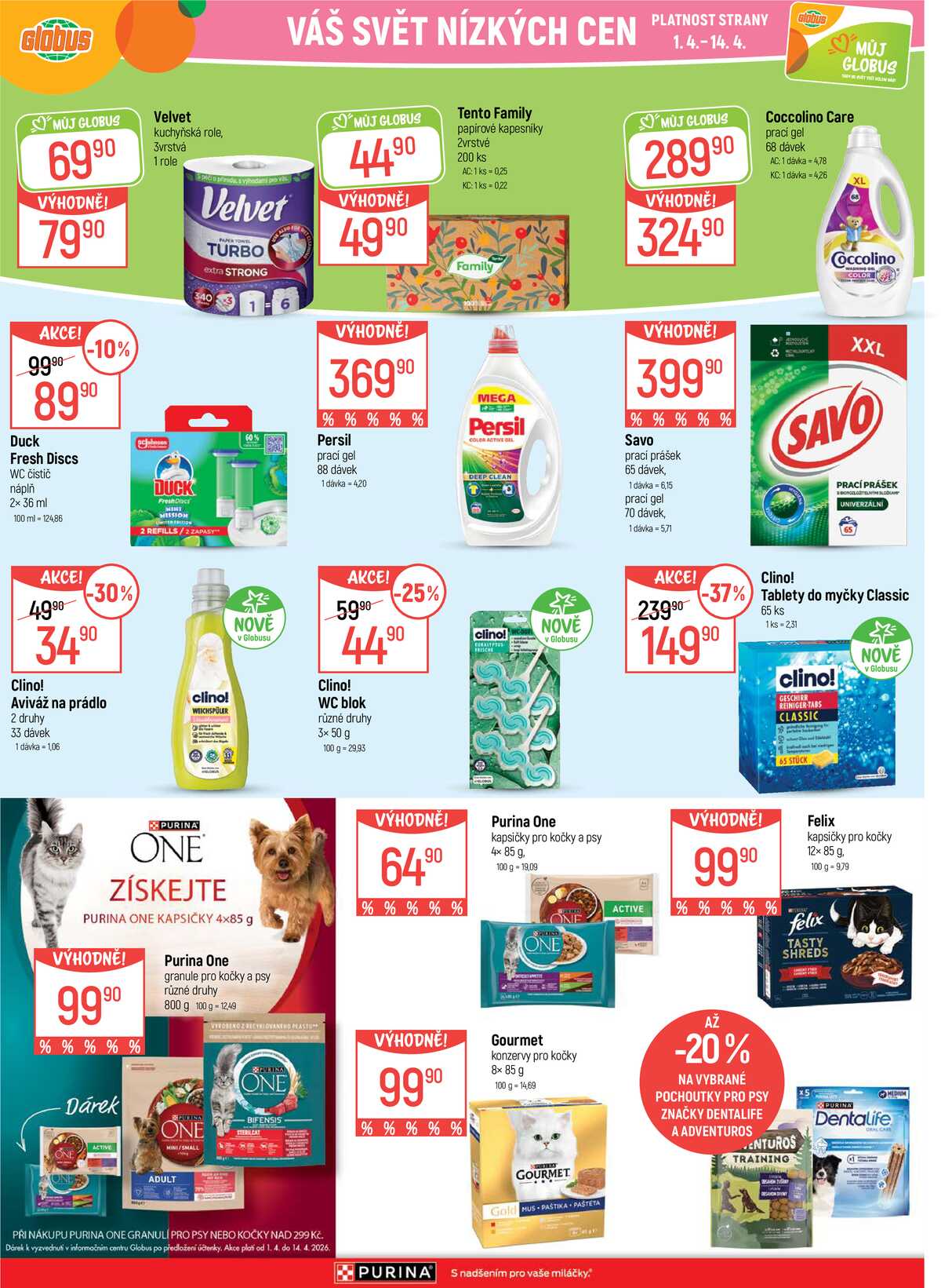 Akční leták Globus 1.4. - 7.4.2026 - Globus Chomutov strana 28