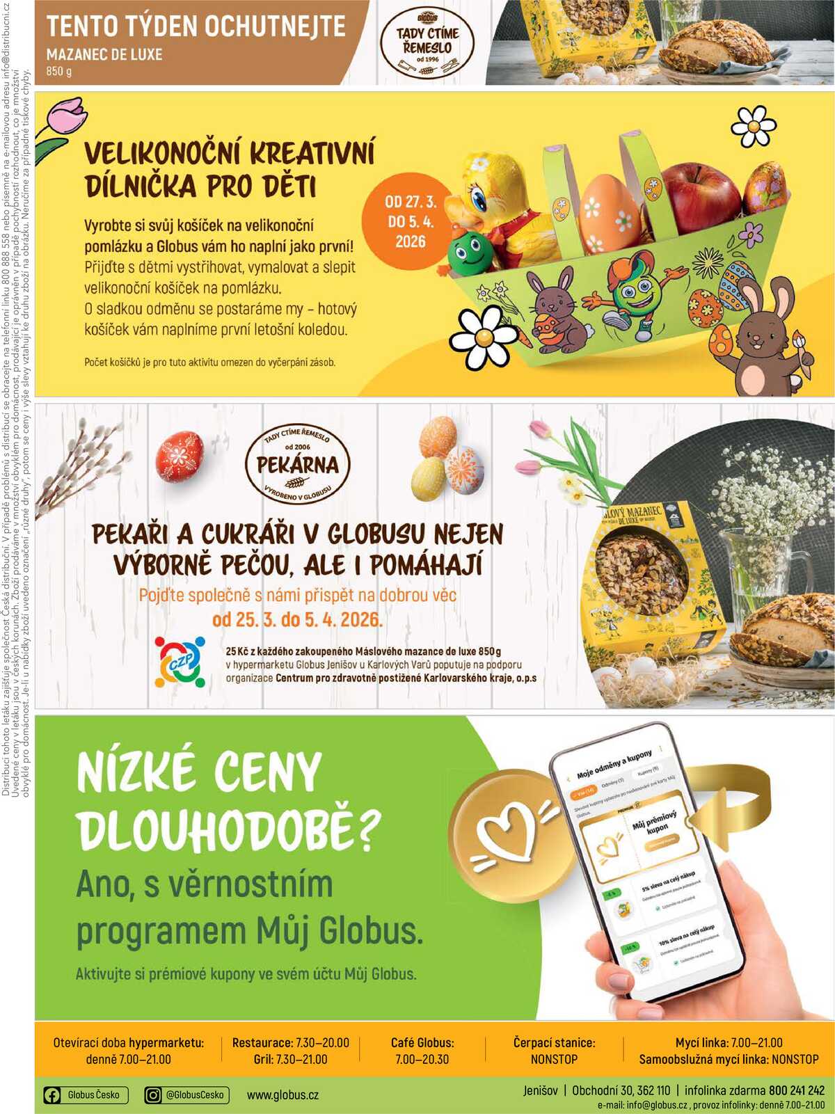 Akční leták Globus 1.4. - 7.4.2026 - Globus Jenišov u Karlových Varů strana 37