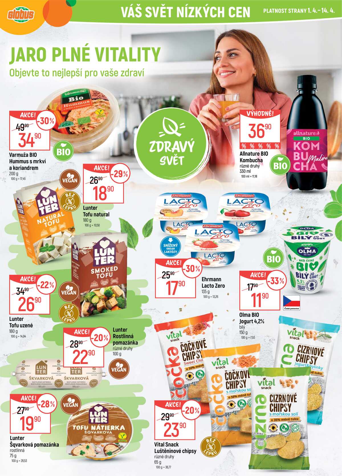 Akční leták Globus 1.4. - 7.4.2026 - Globus Jenišov u Karlových Varů strana 2
