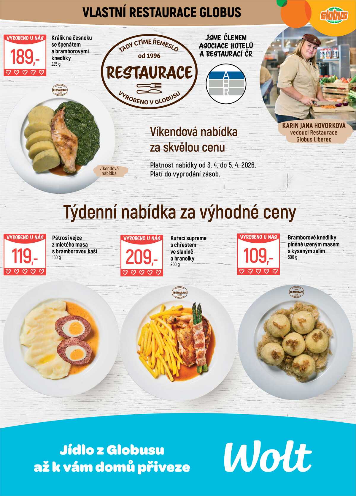 Akční leták Globus 1.4. - 7.4.2026 - Globus Liberec strana 6