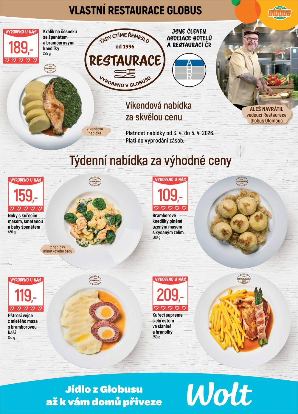 Akční leták Globus 1.4. - 7.4.2026 - Globus Olomouc