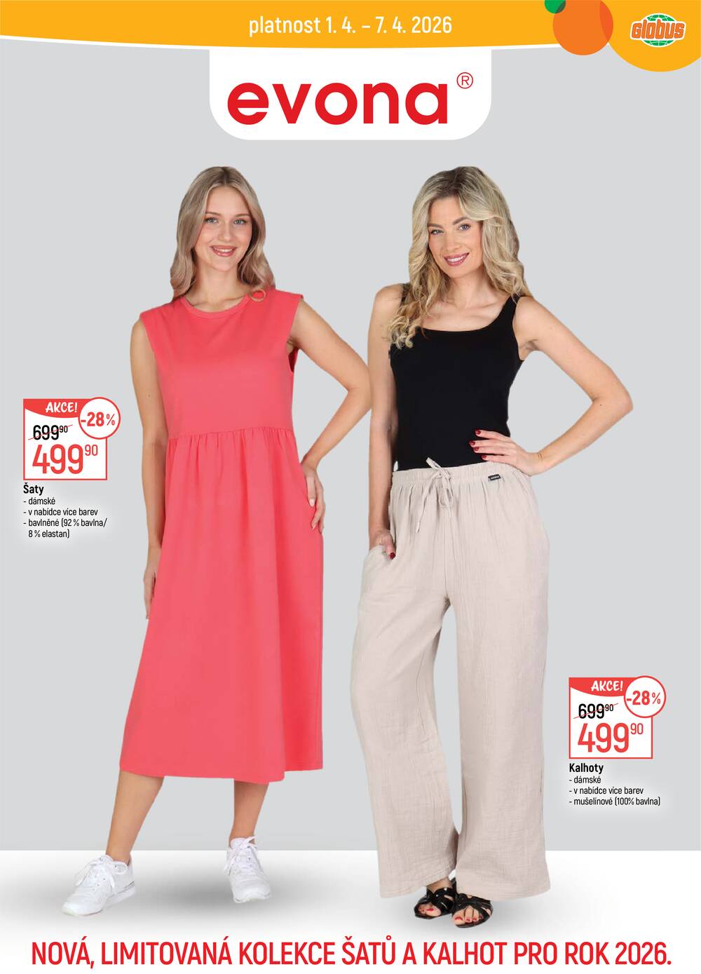 Akční leták Globus 1.4. - 7.4.2026 - Globus Olomouc