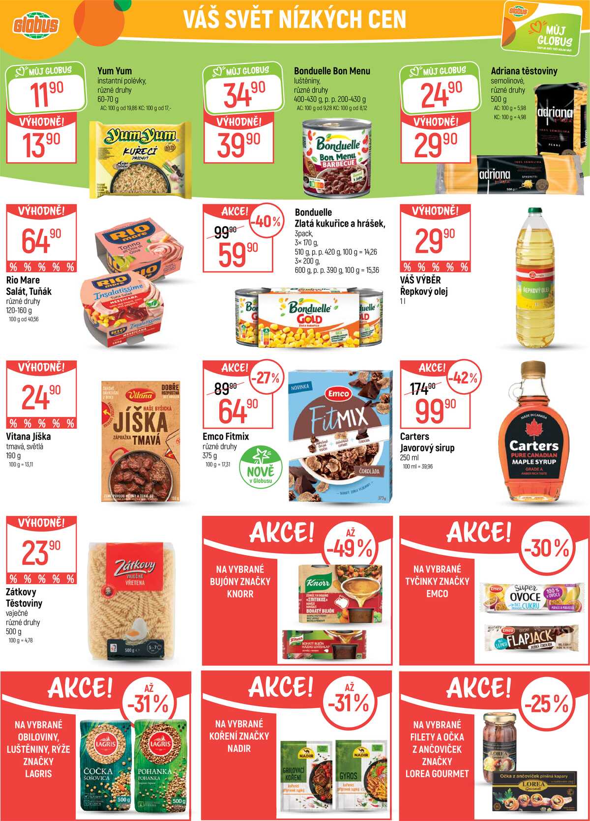 Akční leták Globus 1.4. - 7.4.2026 - Globus Pardubice strana 22