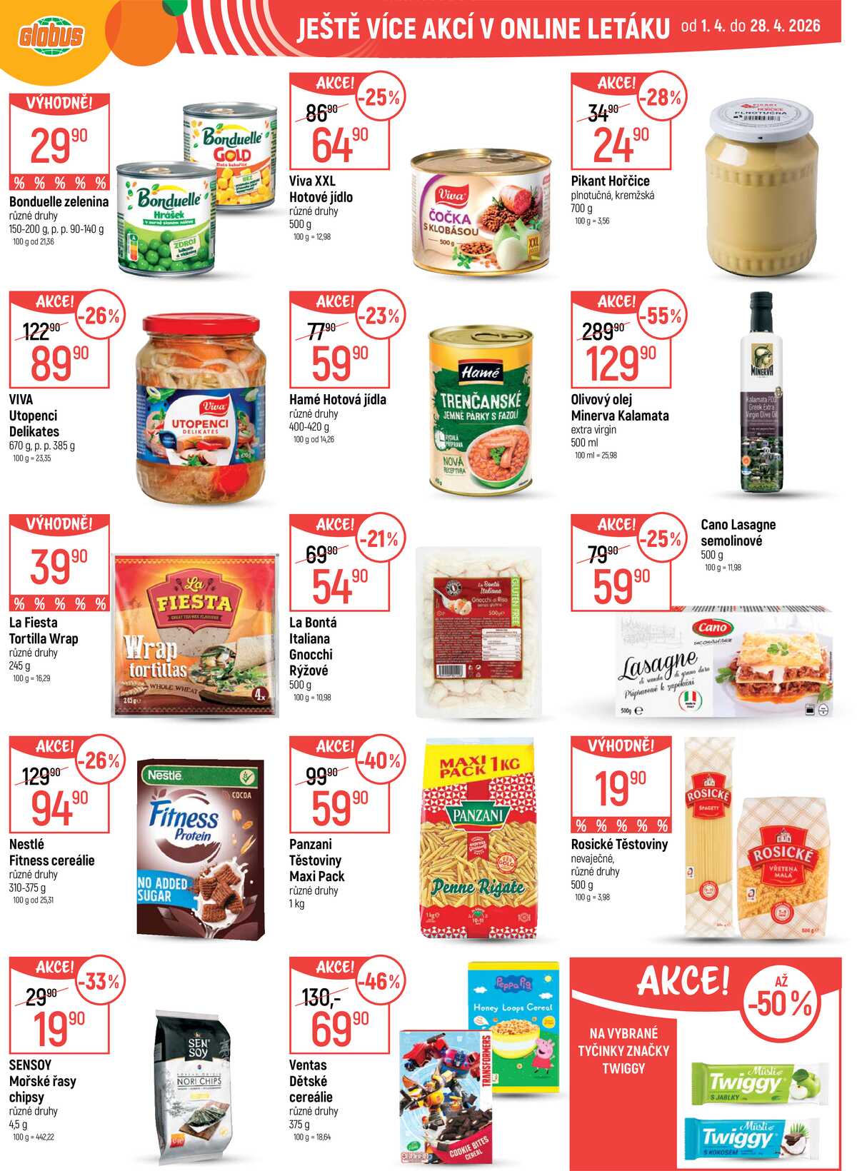 Akční leták Globus 1.4. - 7.4.2026 - Globus Pardubice strana 41